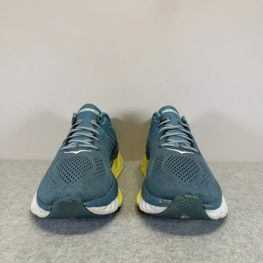 Hoka One One Arahi 3 Womens Shoes Size 9.5 Blue & Yellow Running 1104099 ABPAR